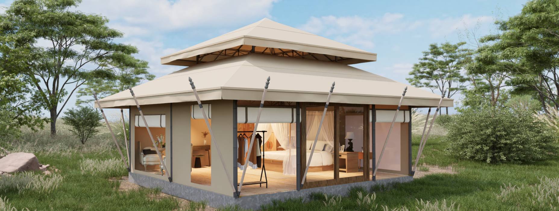 新北区户外野奢帐篷